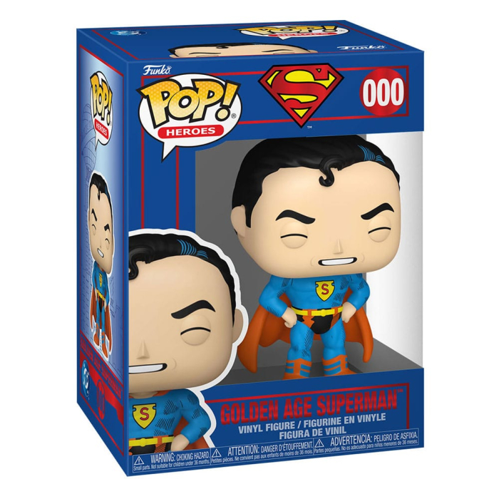 DC Comics POP! Heroes Vinyl Golden Age Superman 9 cm [2]