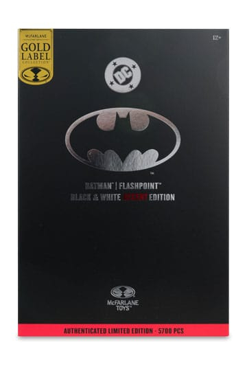 DC Multiverse Action Figure Batman (Flashpoint) (Black & White Accent Edition) (Gold Label) 18 cm [8]