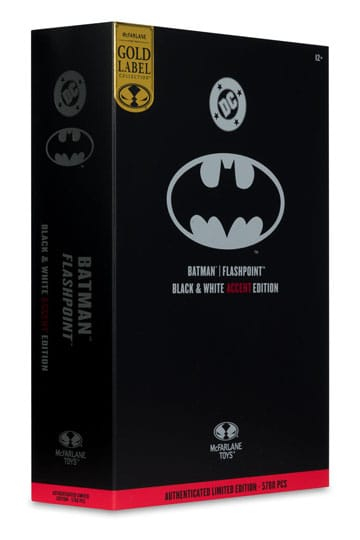DC Multiverse Action Figure Batman (Flashpoint) (Black & White Accent Edition) (Gold Label) 18 cm [9]