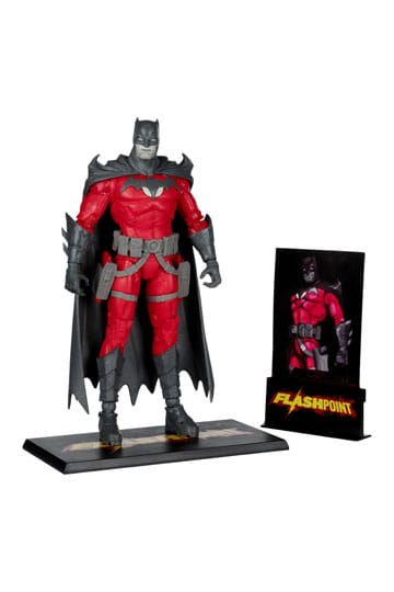 DC Multiverse Action Figure Batman (Flashpoint) (Black & White Accent Edition) (Gold Label) 18 cm [2]