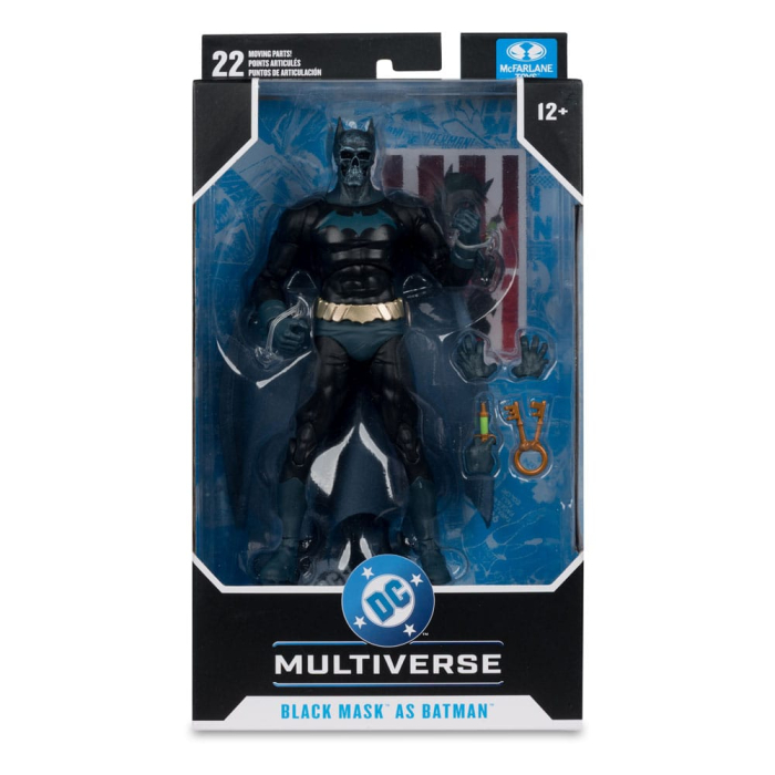 DC Multiverse Action Figure Black Mask as Batman (Beneath the Mask) 18 cm [6]
