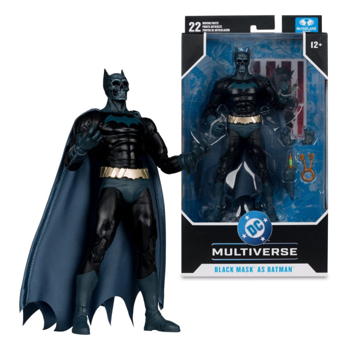DC Multiverse Action Figure Black Mask as Batman (Beneath the Mask) 18 cm [3]