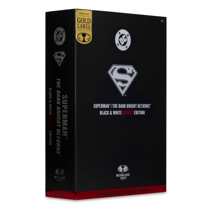 DC Multiverse Action Figure Superman (The Dark Knight Returns) (Black & White Accent Edition) (Gold Label) 18 cm [10]