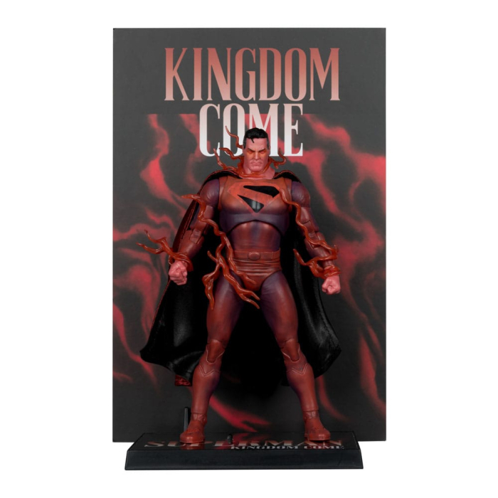 DC Multiverse McFarlane Cover Recreations Action Figure Superman (Kingdom Come) (Gold Label) 18 cm [8]