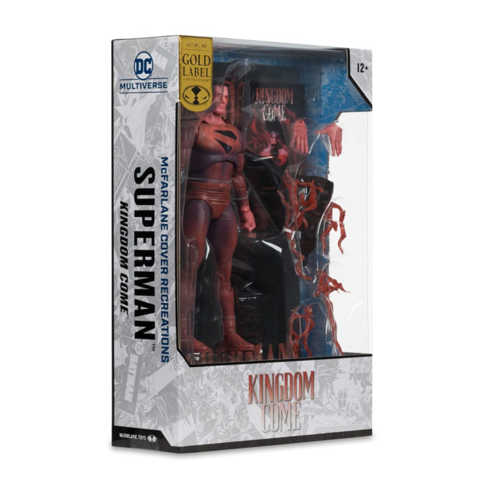 DC Multiverse McFarlane Cover Recreations Action Figure Superman (Kingdom Come) (Gold Label) 18 cm [13]