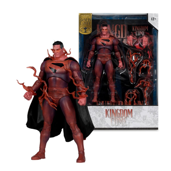 DC Multiverse McFarlane Cover Recreations Action Figure Superman (Kingdom Come) (Gold Label) 18 cm [7]