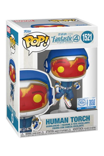 The Fantastic Four: First Steps POP! Vinyl Figure Human Torch (Astronaut) 9 cm [2]