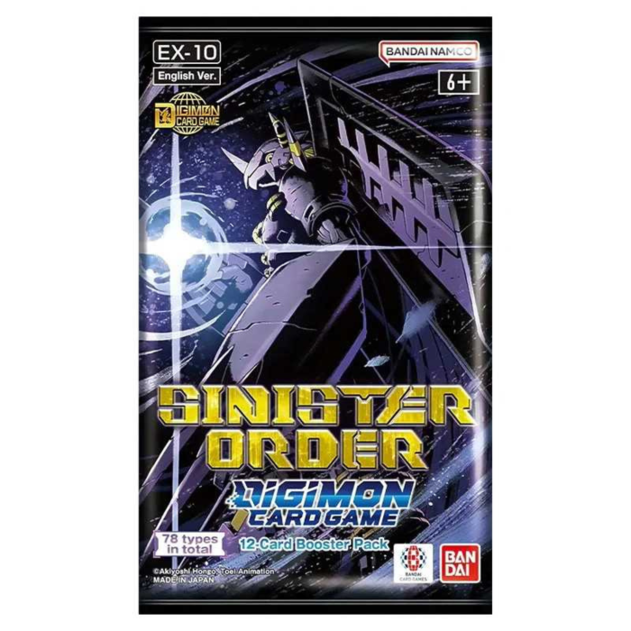 Digimon TCG: Sinister Order [EX-10] Booster Box (24 Packs) [3]