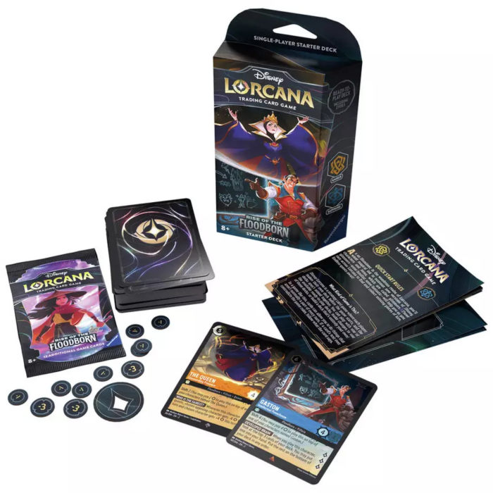 Disney Lorcana TCG: Rise of the Floodborn Starter Deck [Merlin and Tiana] [2]