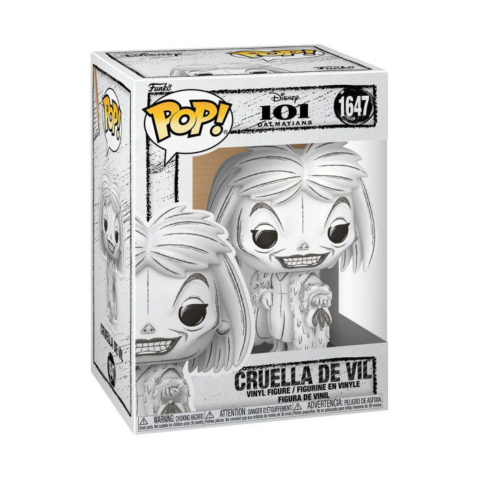 Disney POP! Vinyl Figure Sketched- Cruella De Vil 9 cm [2]