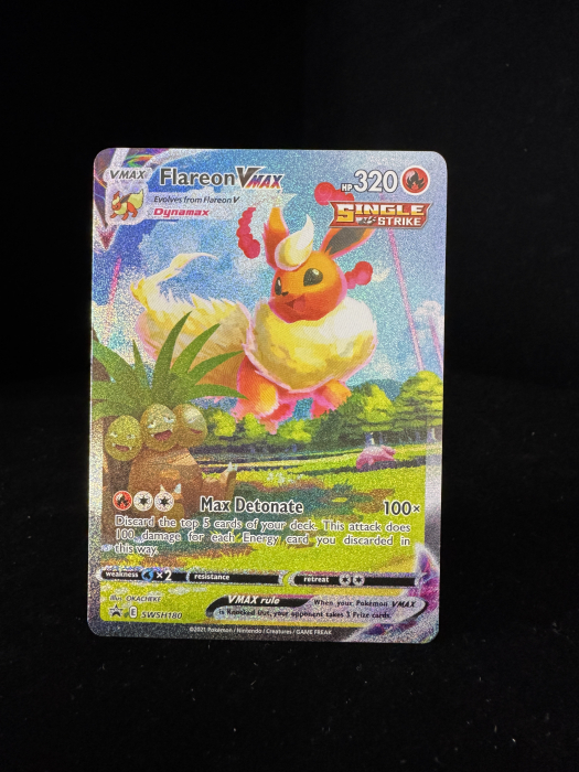 Flareon Vmax (SWSH180) - NM | Pokemon SWSH Black Star Promos [2]