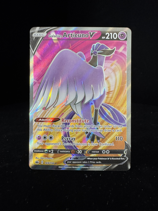 Galarian Articuno V (CRE169) - NM | Pokemon Chilling Reign [2]
