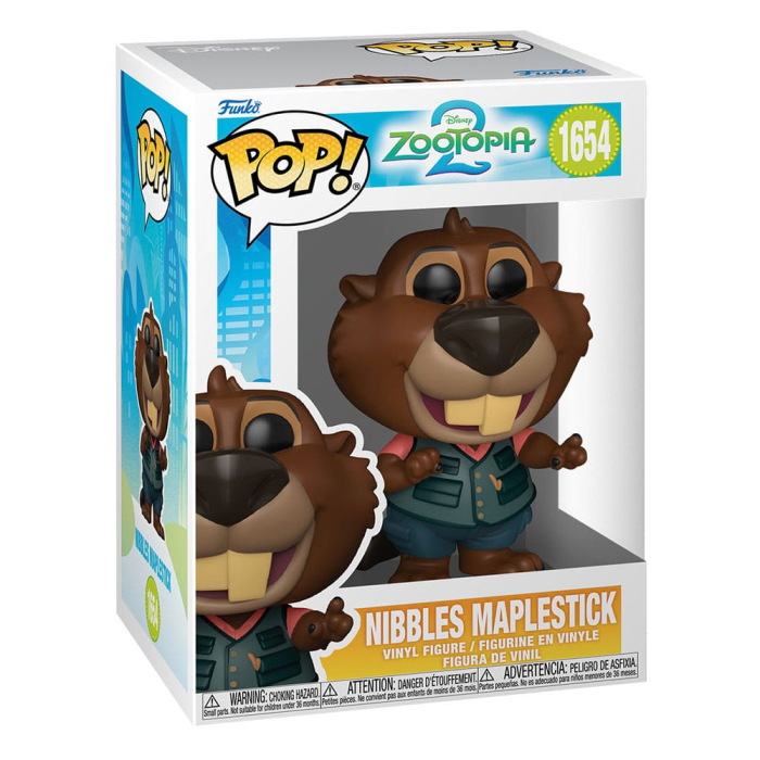 Zootopia 2 POP! Movies Vinyl Figure Nibbles Maplestick 9 cm [2]