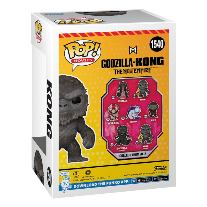 Godzilla vs. Kong 2 POP! Movies Vinyl Figure Kong 9 cm [3]