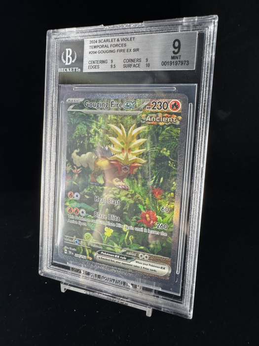 Gouging Fire (TEF204) - Graded BGS 8.5 [NM-MT+] | Pokemon Temporal Forces [4]