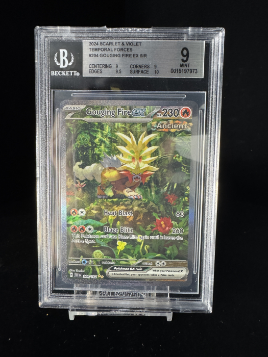 Gouging Fire (TEF204) - Graded BGS 8.5 [NM-MT+] | Pokemon Temporal Forces [2]