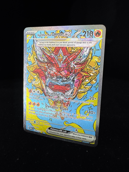Hearthflame Mask Ogerpon ex (PRE148) - NM | Pokemon Prismatic Evolutions [4]