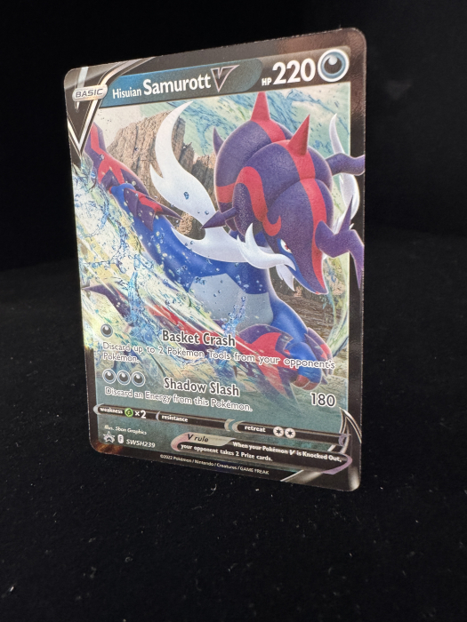 Hisuian Samurott V (SWSH239) - NM | Pokemon SWSH Black Star Promos [4]
