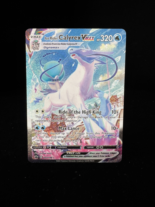 Ice Rider Calyrex VMAX (CRE203) - NM | Pokemon Chilling Reign [2]
