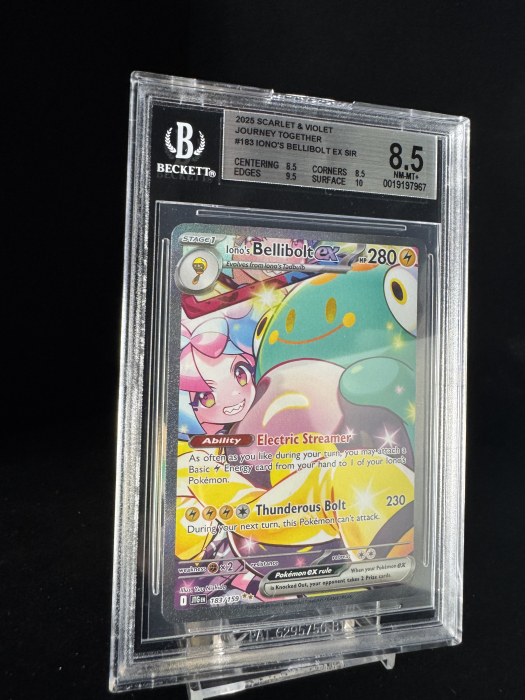 Iono's Bellibolt (JTG183) - Graded BGS 8.5 [NM-MT+] | Pokemon Journey Together [3]