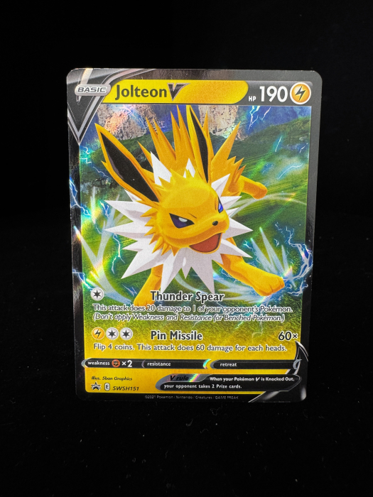 Jolteon V (SWSH151) - NM | Pokemon SWSH Black Star Promos [2]