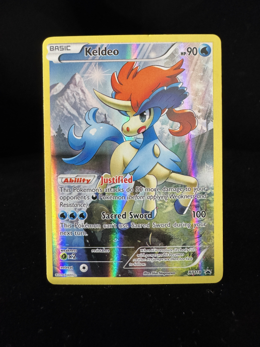Keldeo (XYPR 118) - EX | Pokemon XY Black Star Promos [2]