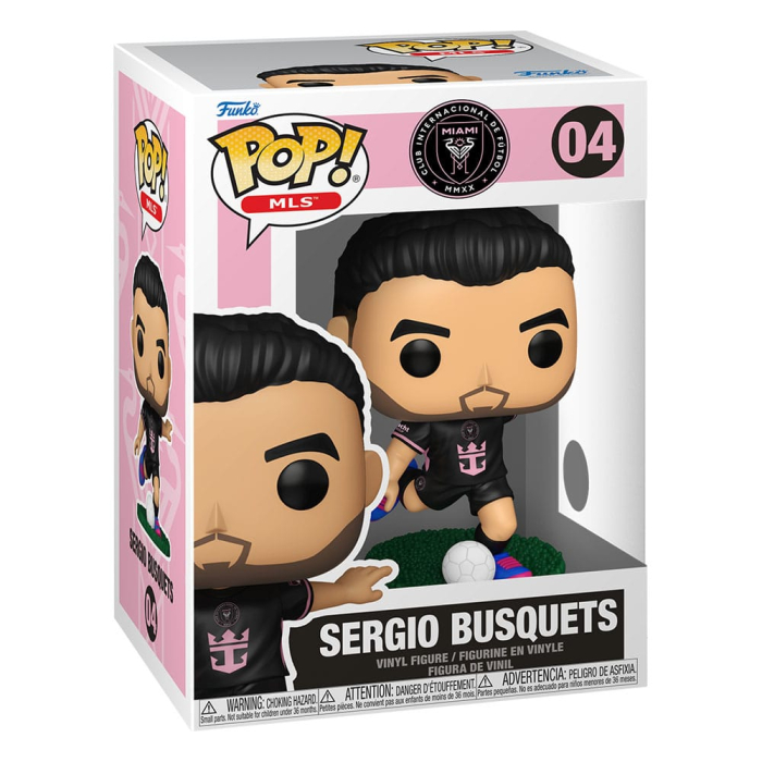 MLS POP! Sports Vinyl Figure Inter Miami- Sergio Busquets(away) 9 cm [2]