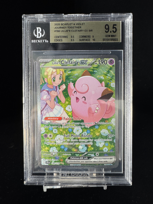 Lillie's Clefairy (JTG184) - Graded BGS 9.5 [GEM MINT] | Pokemon Journey Together [2]