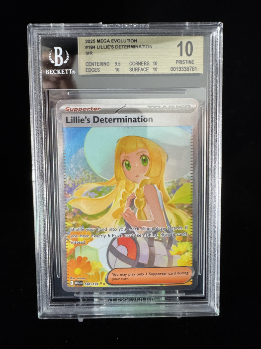 Lillie's Determination (MEG184) - Graded BGS 10 [PRISTINE] | Pokemon Mega Evolution [3]