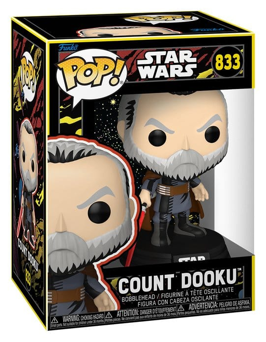 Star Wars: May the Fourth POP! Vinyl Figure Count Dooku (Retro) 9 cm [3]