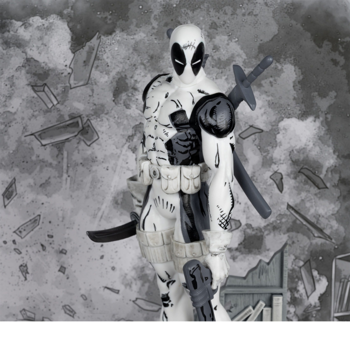 Marvel Collection PVC Statue 1/10 Deadpool (The New Mutants #98) (Line Art) (Gold Label) 17 cm [4]