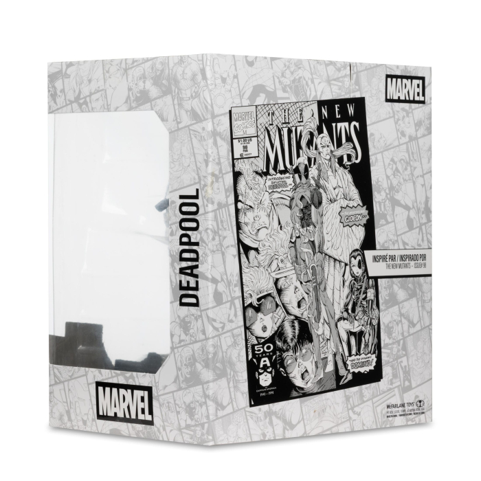 Marvel Collection PVC Statue 1/10 Deadpool (The New Mutants #98) (Line Art) (Gold Label) 17 cm [10]