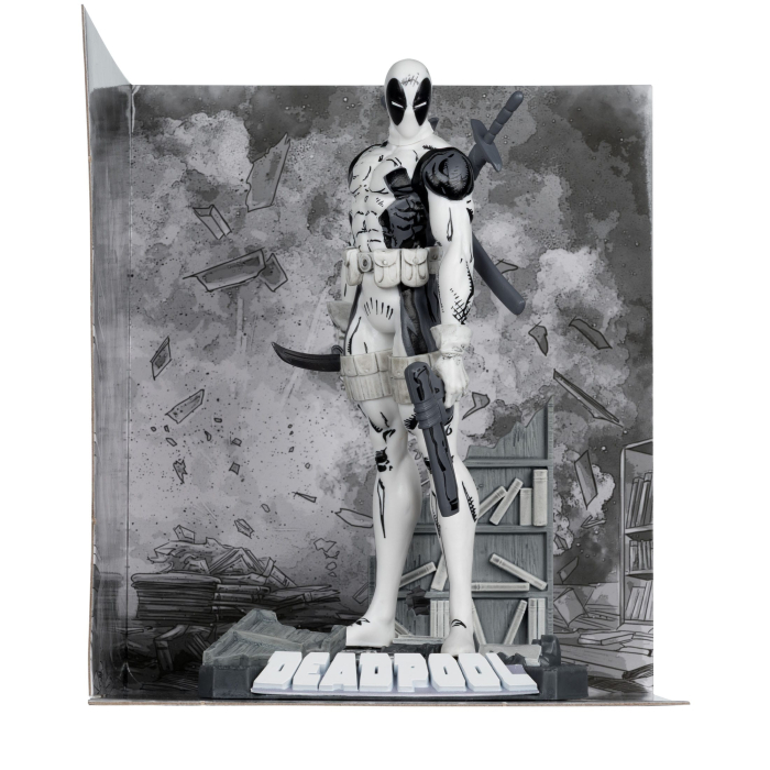 Marvel Collection PVC Statue 1/10 Deadpool (The New Mutants #98) (Line Art) (Gold Label) 17 cm [2]