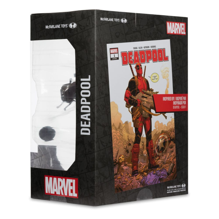 Marvel Collection PVC Statue 1/6 Deadpool (Deadpool #1) [Grey Suit Chase] 27 cm [10]