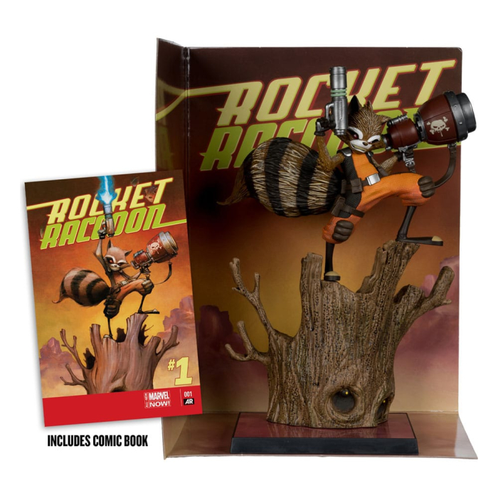 Marvel Collection PVC Statue 1/6 Rocket Racoon (Rocket Racoon: A Chasing Tale #1) 18 cm [2]
