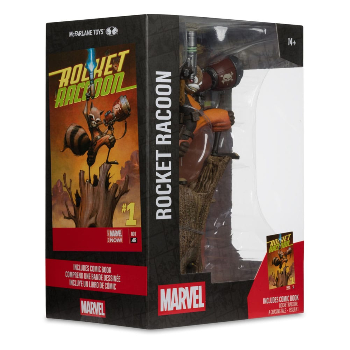 Marvel Collection PVC Statue 1/6 Rocket Racoon (Rocket Racoon: A Chasing Tale #1) 18 cm [9]