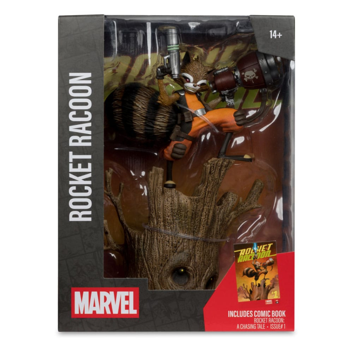 Marvel Collection PVC Statue 1/6 Rocket Racoon (Rocket Racoon: A Chasing Tale #1) 18 cm [8]