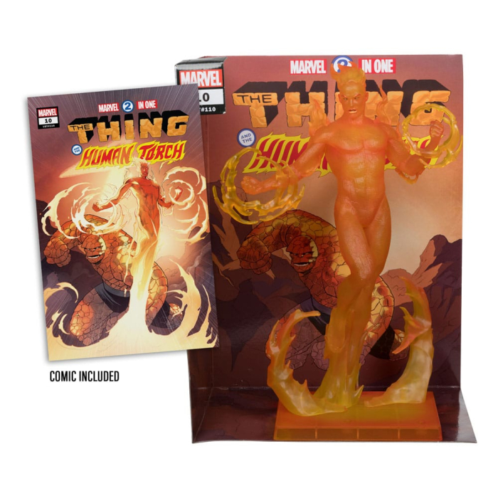 Marvel Collection PVC Statue 1/6 Human Torch (Marvel 2 in 1 #10) 29 cm [2]