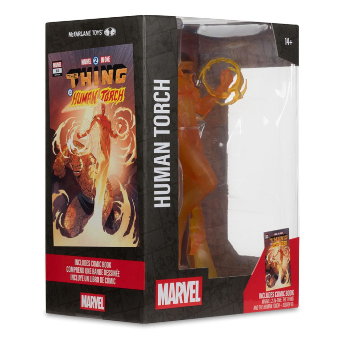 Marvel Collection PVC Statue 1/6 Human Torch (Marvel 2 in 1 #10) 29 cm [9]