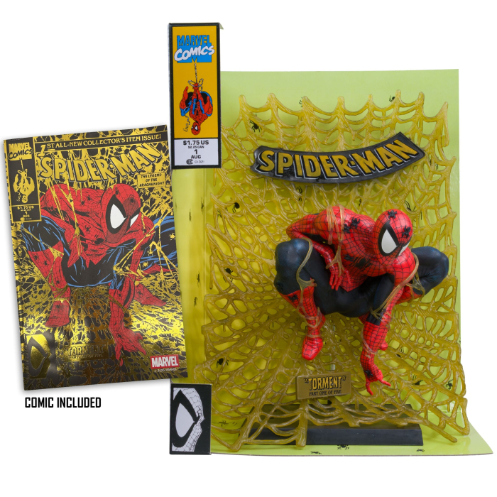 Marvel Collection PVC Statue 1/6 Spider-Man (Spider-Man # 1) (Gold Edition) (Gold Label) 15 cm [6]