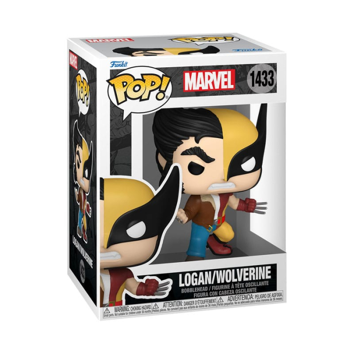 Marvel POP! Vinyl Figure Split- Wolverine/Logan 9 cm [2]