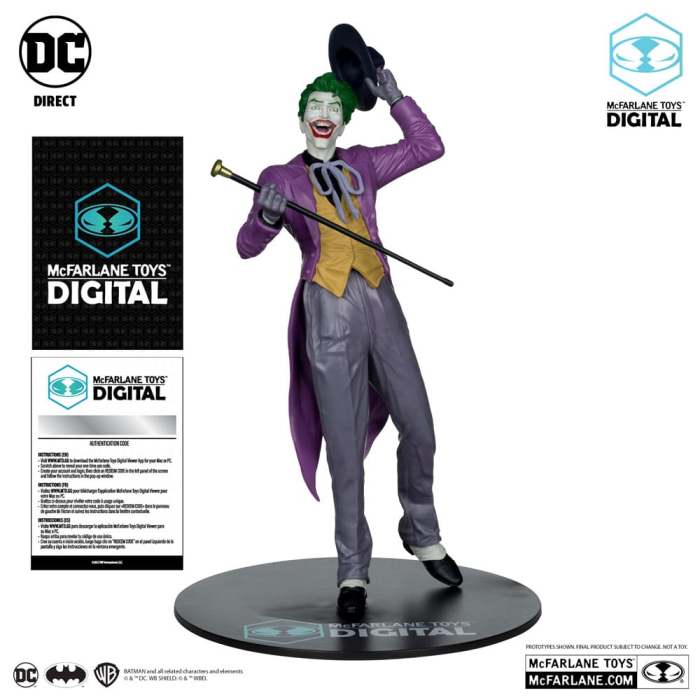 DC Direct PVC Statue 1/6 The Joker by Jason Fabok (McFarlane Digital) 29 cm [2]