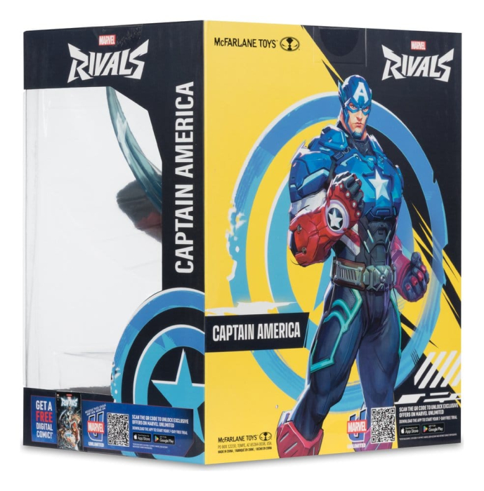 Marvel Rivals Collection 1/10 Action Figure Captain America 20 cm [9]