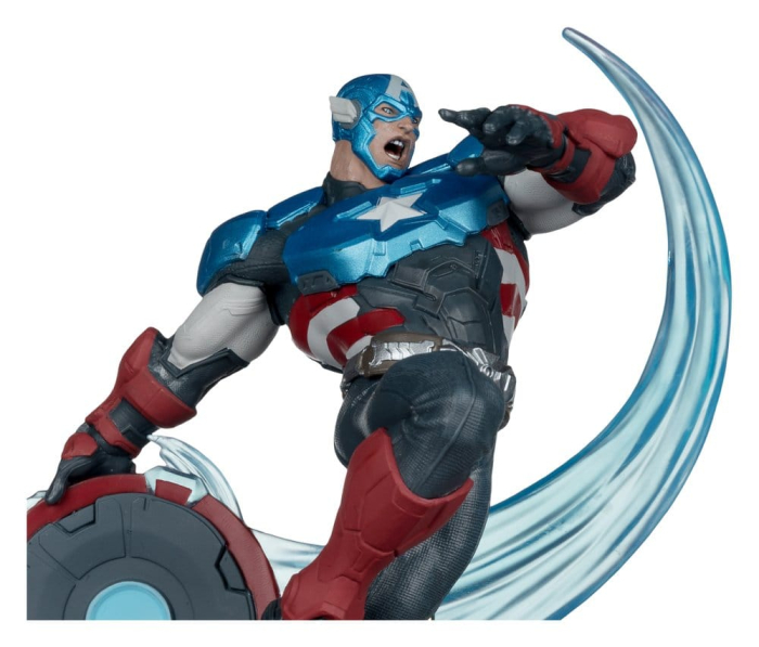 Marvel Rivals Collection 1/10 Action Figure Captain America 20 cm [4]
