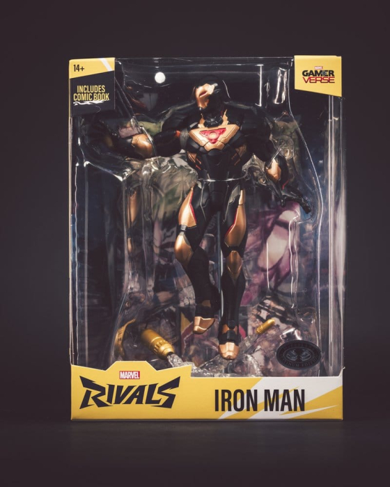 Marvel Rivals Collection Gamerverse 1/6 Action Figure Iron Man (Platinum Edition) 28 cm [2]