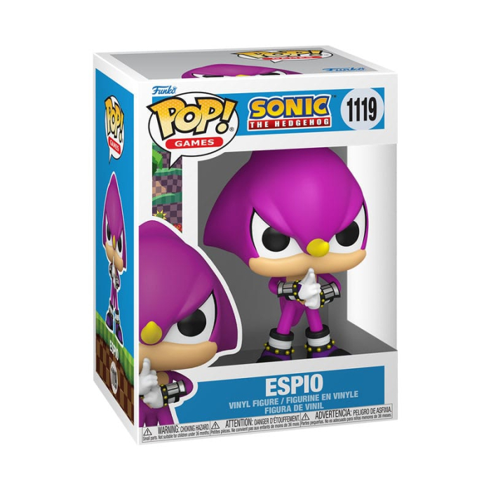 Hot Deals Sonic the Hedgehog POP! Games Vinyl Figure Espio the Chameleon 9 cm [2]