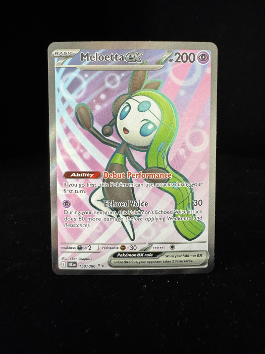 Meloetta ex (BLK159) - NM | Pokemon Black Bolt [2]