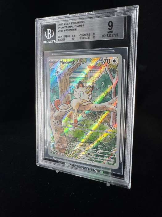 Meowth (PFL106) - Graded BGS 9 [MINT] | Pokemon Phantasmal Flames [5]
