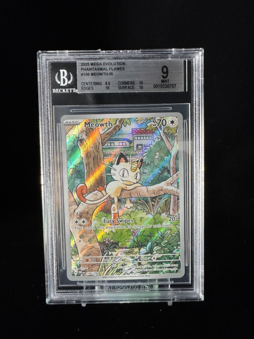 Meowth (PFL106) - Graded BGS 9 [MINT] | Pokemon Phantasmal Flames [3]