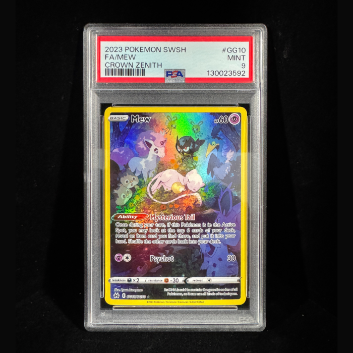 Mew (CRZ GG10) - Graded PSA 9 [MINT] | Pokemon Crown Zenith Gallery [3]